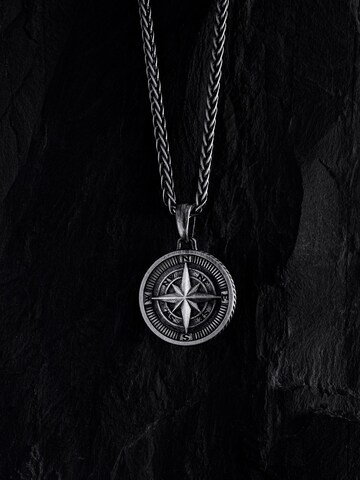 REYTEL Pendant 'COMPASS. POLAR STAR' in Silver