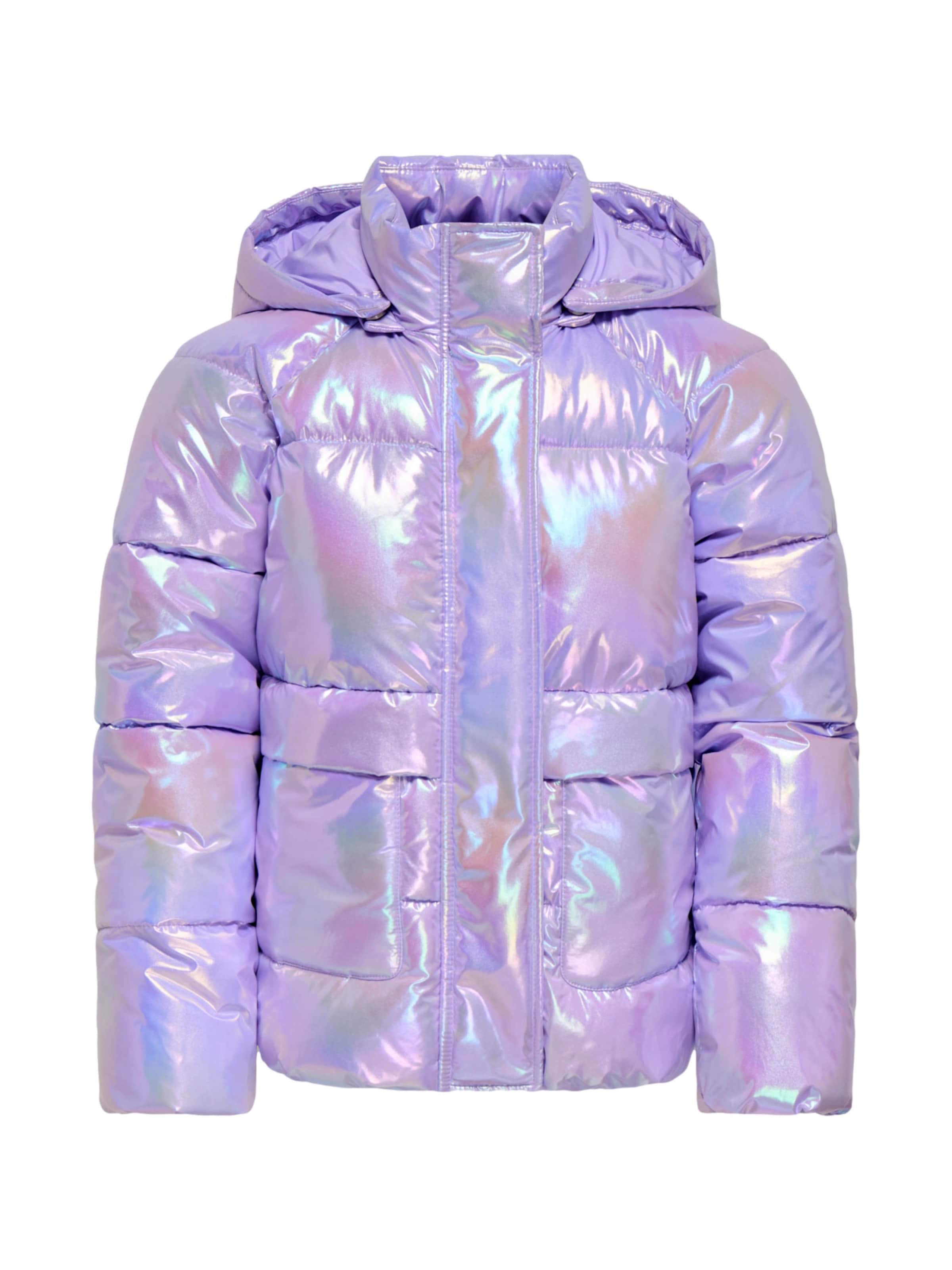 Veste d’hiver 'Pearl-Calina' ONLY GIRLS en rose : devant