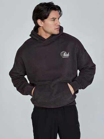 SikSilk Trui in Bruin: voorkant