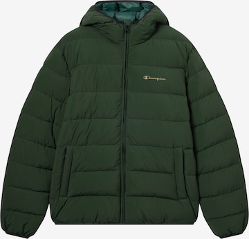 Champion Authentic Athletic Apparel - Chaqueta de invierno en verde: frente