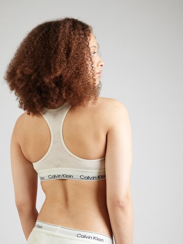 Bustino Reggiseno di Calvin Klein Underwear in bianco: dietro