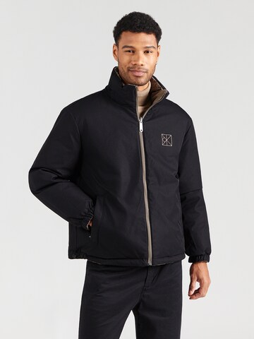 Calvin Klein JeansZimska jakna - bež boja: prednji dio