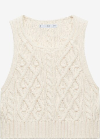 MANGO Pullover 'PICHICHI' i beige: forside