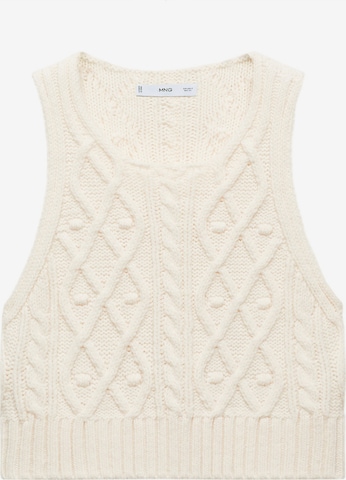 MANGO Pullover 'PICHICHI' in Beige: predná strana