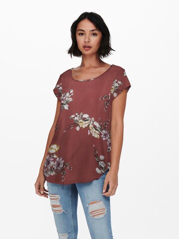 Camicia da donna 'Nova' di ONLY in rosso: frontale