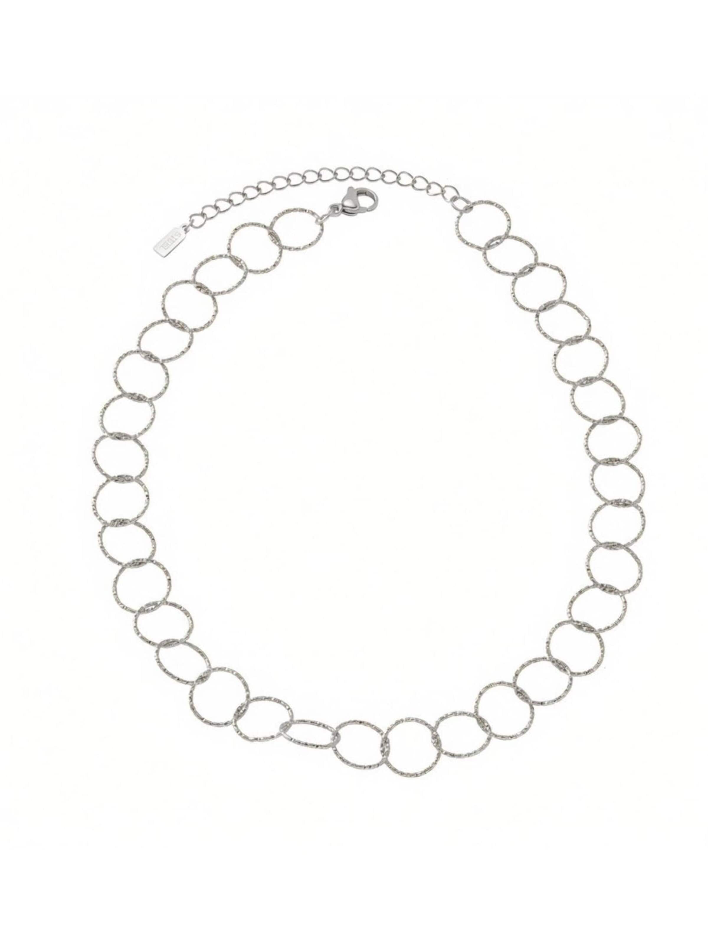 DNSK Copenhagen Ketting 'VILJA' in Zilver