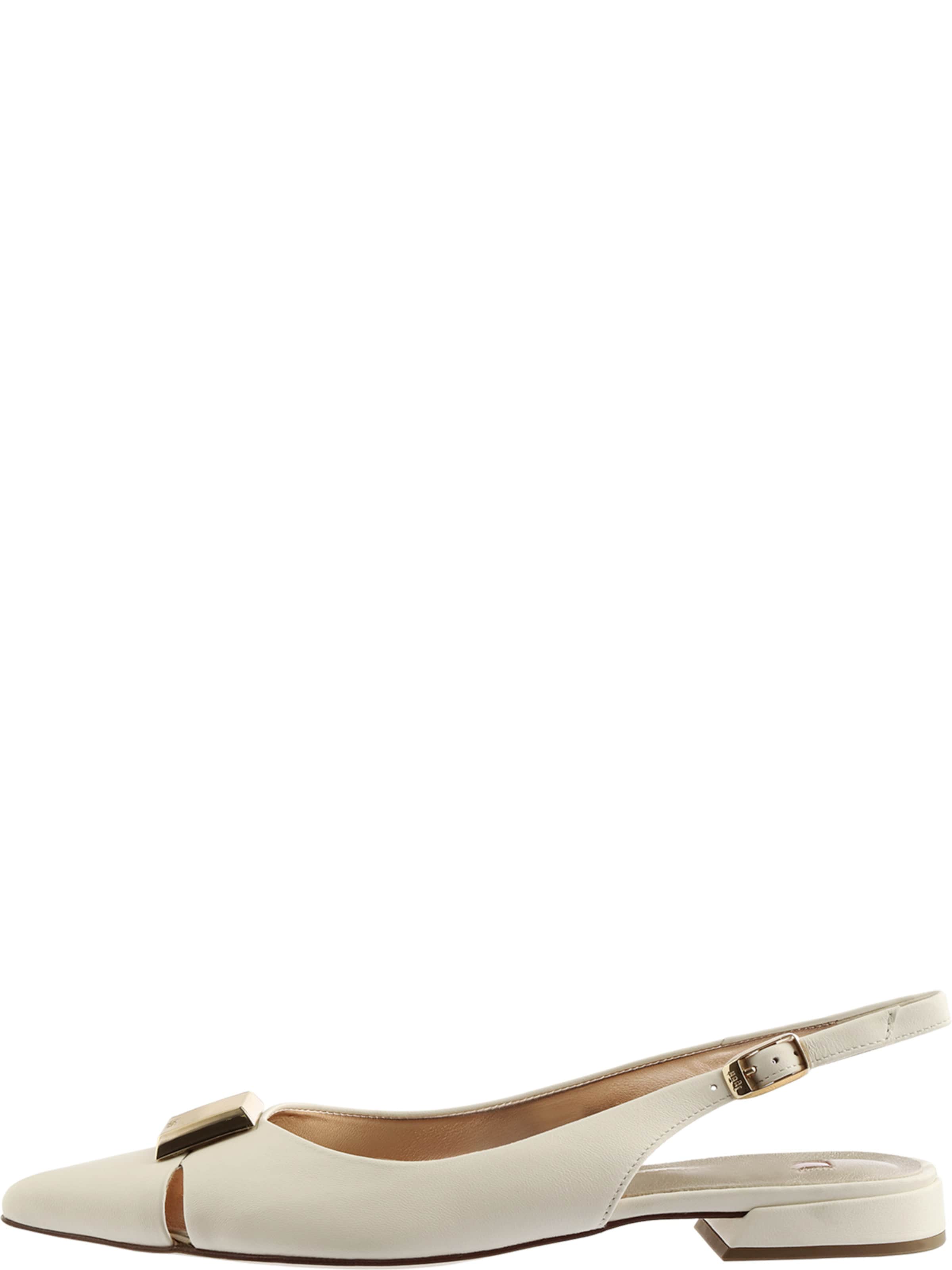 Ballerines à lanières 'Simone' Högl en beige : devant