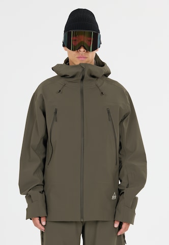 SOS Outdoor jacket 'Hoverla' in Green: front