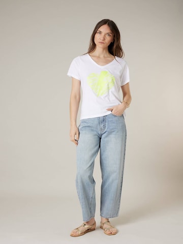 T-shirt 'Lovers' Deeluxe en blanc