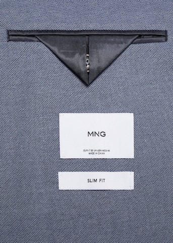 MANGO MAN Slim Fit Sakko 'verner' in Blau