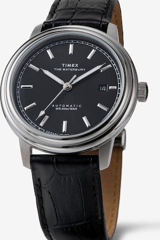 TIMEX Uhr 'Waterbury Metropolitan' in Schwarz: Vorderseite