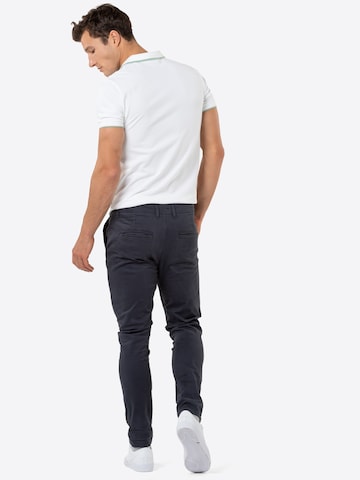 !Solid Regular Chino trousers 'Jim' in Blue