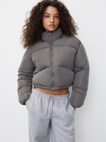 Pull&Bear Between-season jacket in Grey: front