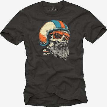MAKAYA Shirt in Grey: front