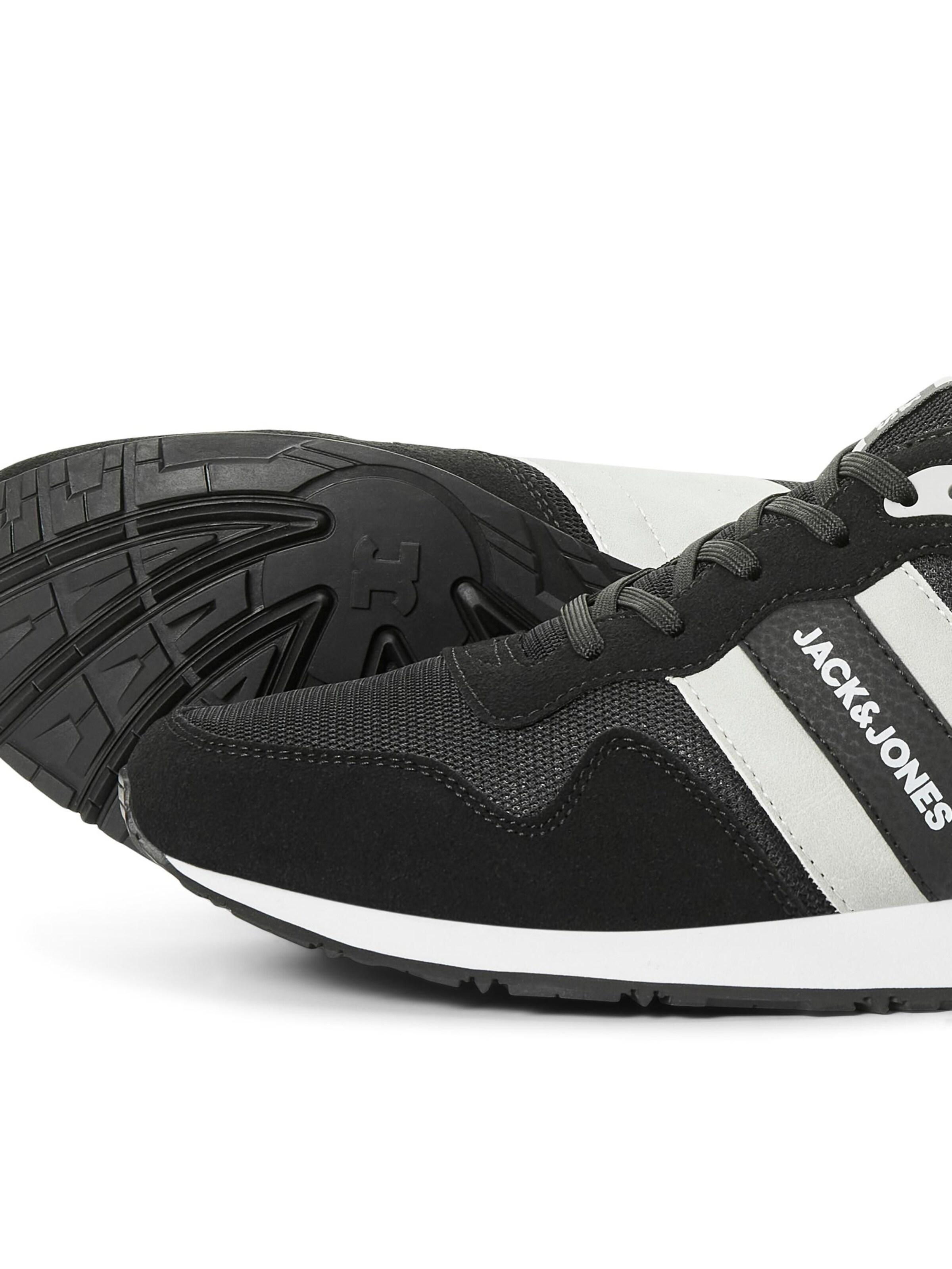melns JACK & JONES Zemie brīvā laika apavi 'JFWStellar'