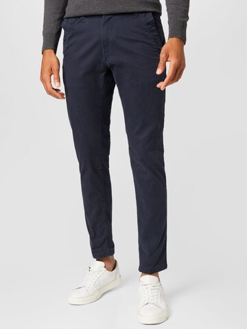 G-Star RAW Slim fit Chino trousers 'Bronson' in Blue: front