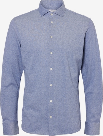 SELECTED HOMME Regular fit Button Up Shirt 'BOND' in Blue: front