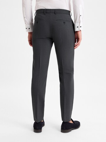 Finshley & Harding Regular Pleated Pants 'Mitch' in Grey
