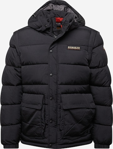 NAPAPIJRI Winter Jacket 'CHAIRLIFT' in Black: front