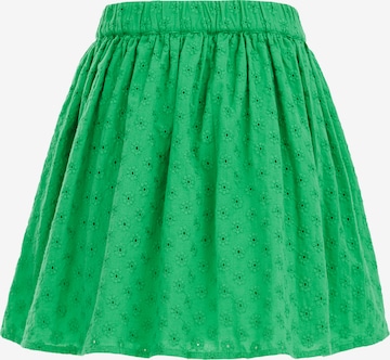 WE Fashion Nederdel i grøn