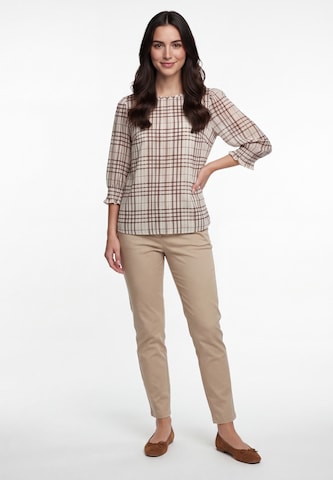 Usha - Blusa en beige