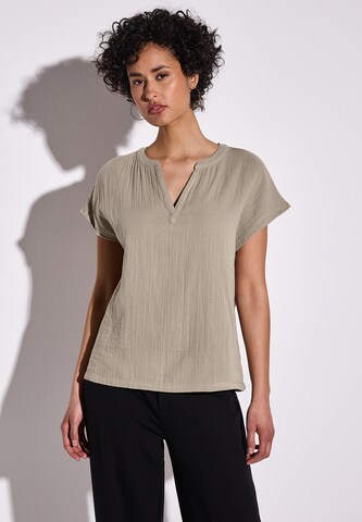 STREET ONE Bluse in Beige