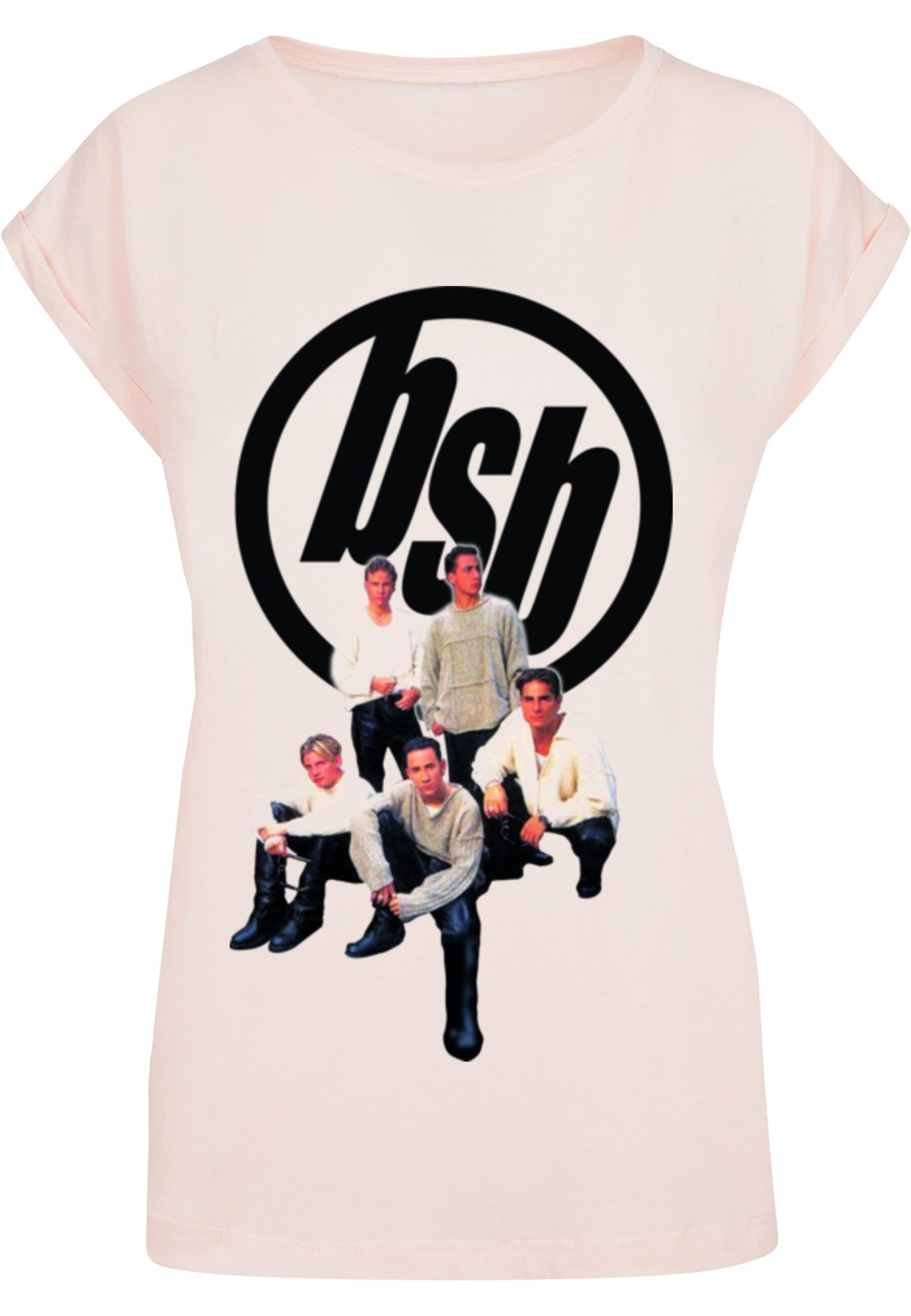 T-shirt 'Backstreet Boys' Merchcode en rose : devant
