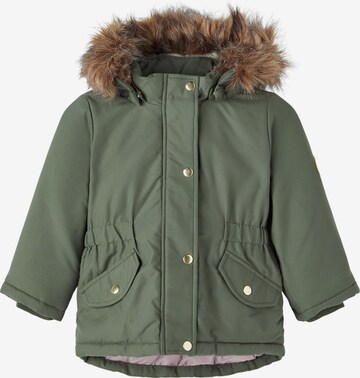 NAME IT - Casaco de inverno 'MARLIN' em verde: frente