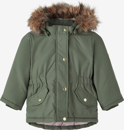 NAME IT Veste d’hiver 'MARLIN' en vert, Vue avec produit