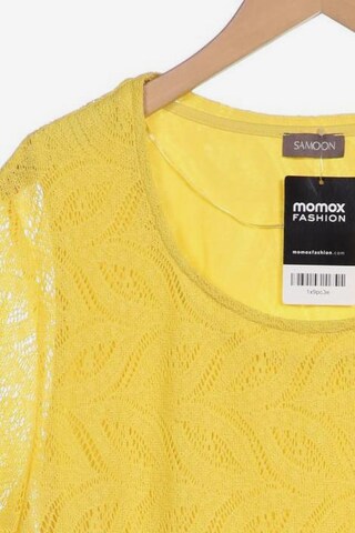 SAMOON Top & Shirt in XXL in Yellow