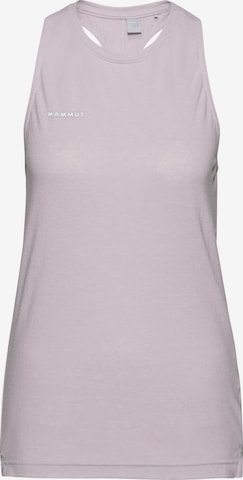 MAMMUT Sporttop 'Massone Light' in Lila: Vorderseite