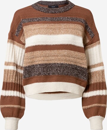 VERO MODA Sweater 'GRACELYN' in Brown: front