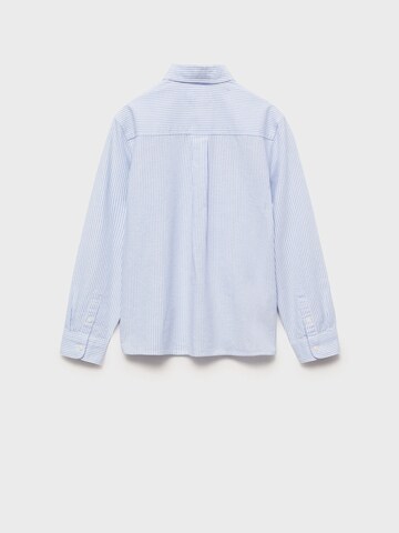 MANGO KIDS Regular fit Риза в синьо