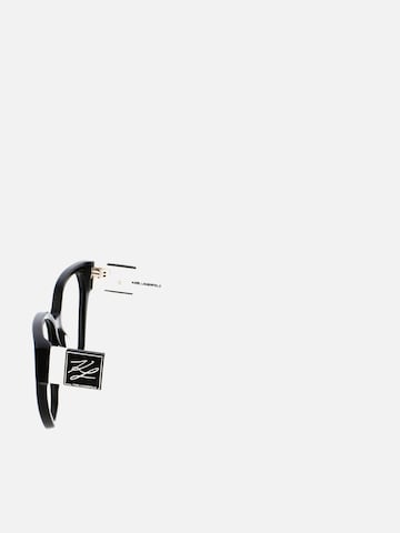 Karl Lagerfeld Zonnebril 'Karl Lagerfeld KL6053 (604) burgundy 54/16/140 WOMAN Eyewear Frame' in Zwart