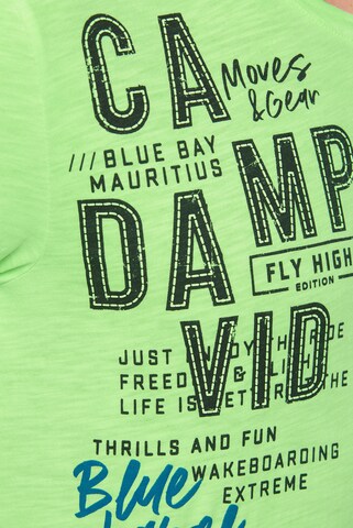 CAMP DAVID Koszulka w kolorze zielony
