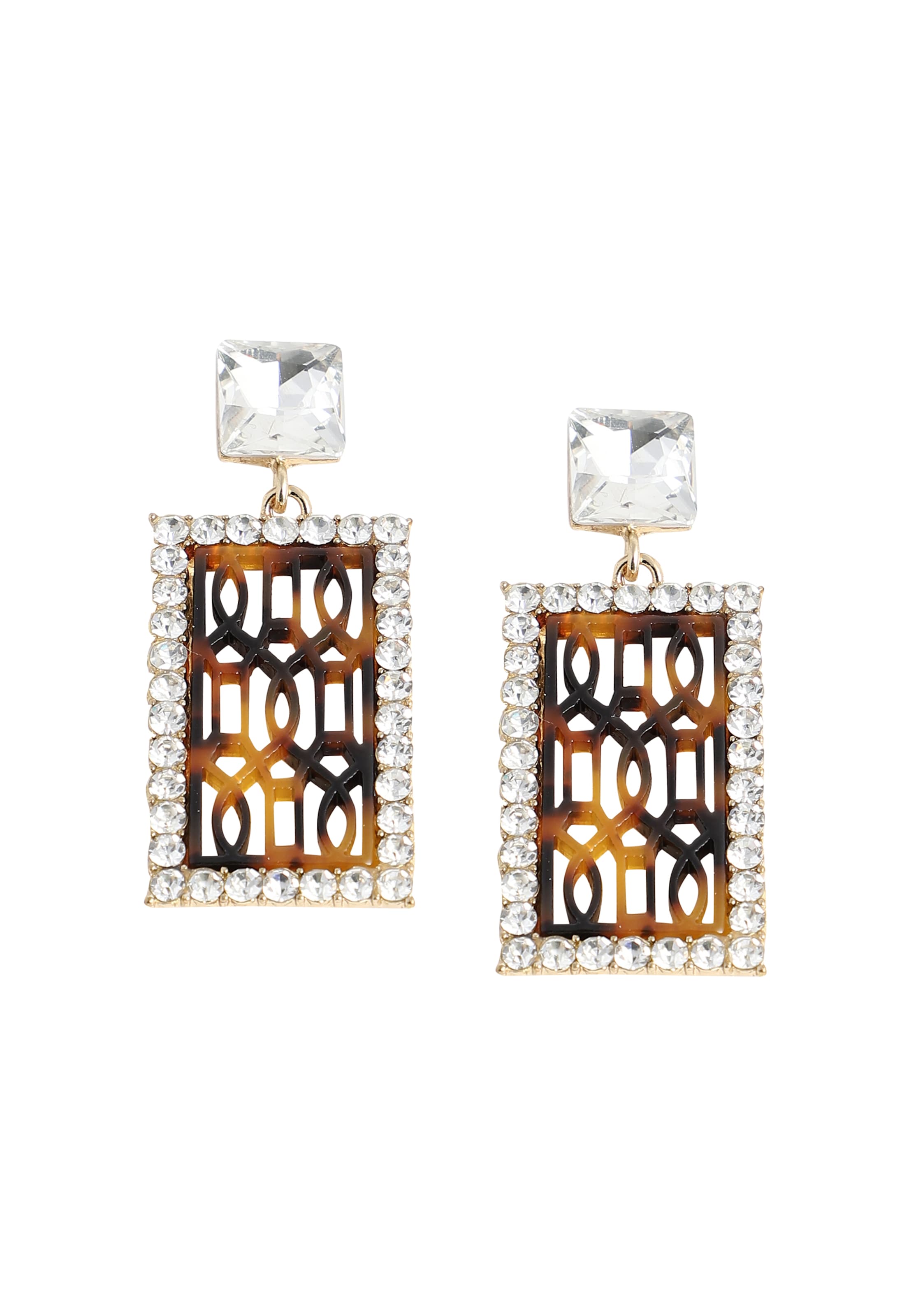 SOHI Øreringe 'Eartha' i sølv: forside