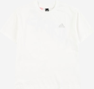 ADIDAS PERFORMANCE Functioneel shirt 'Dance Graphic' in Wit: voorkant