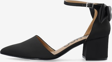 Bianco - Zapatos con plataforma en negro: frente