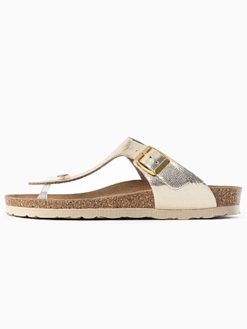 Bayton T-bar sandals 'Mercure' in Gold