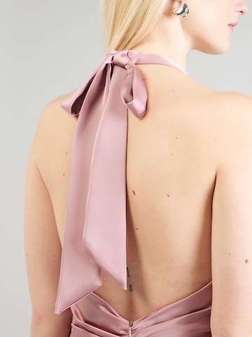 mascara Evening Dress in Pink