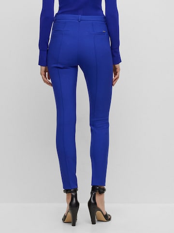 BOSS Slimfit Hose 'Tanaina' in Blau