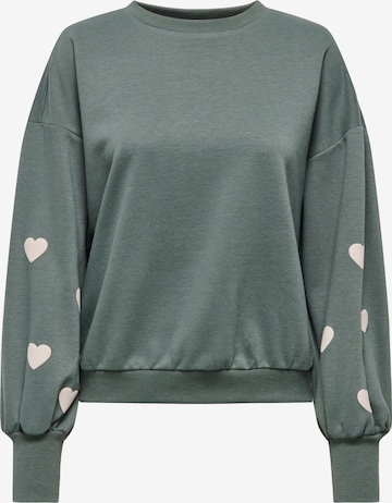 ONLY - Sudadera 'ONLBROOKE' en verde: frente