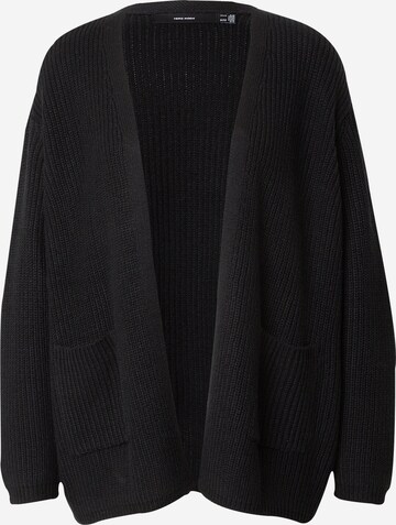 VERO MODA Strickjacke 'FABULOUS' in Schwarz: predná strana