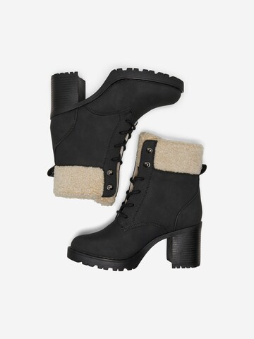 Bottines à lacets 'BARBARA' ONLY en noir