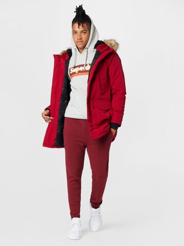 Parka invernale 'Everest' di Superdry in rosso