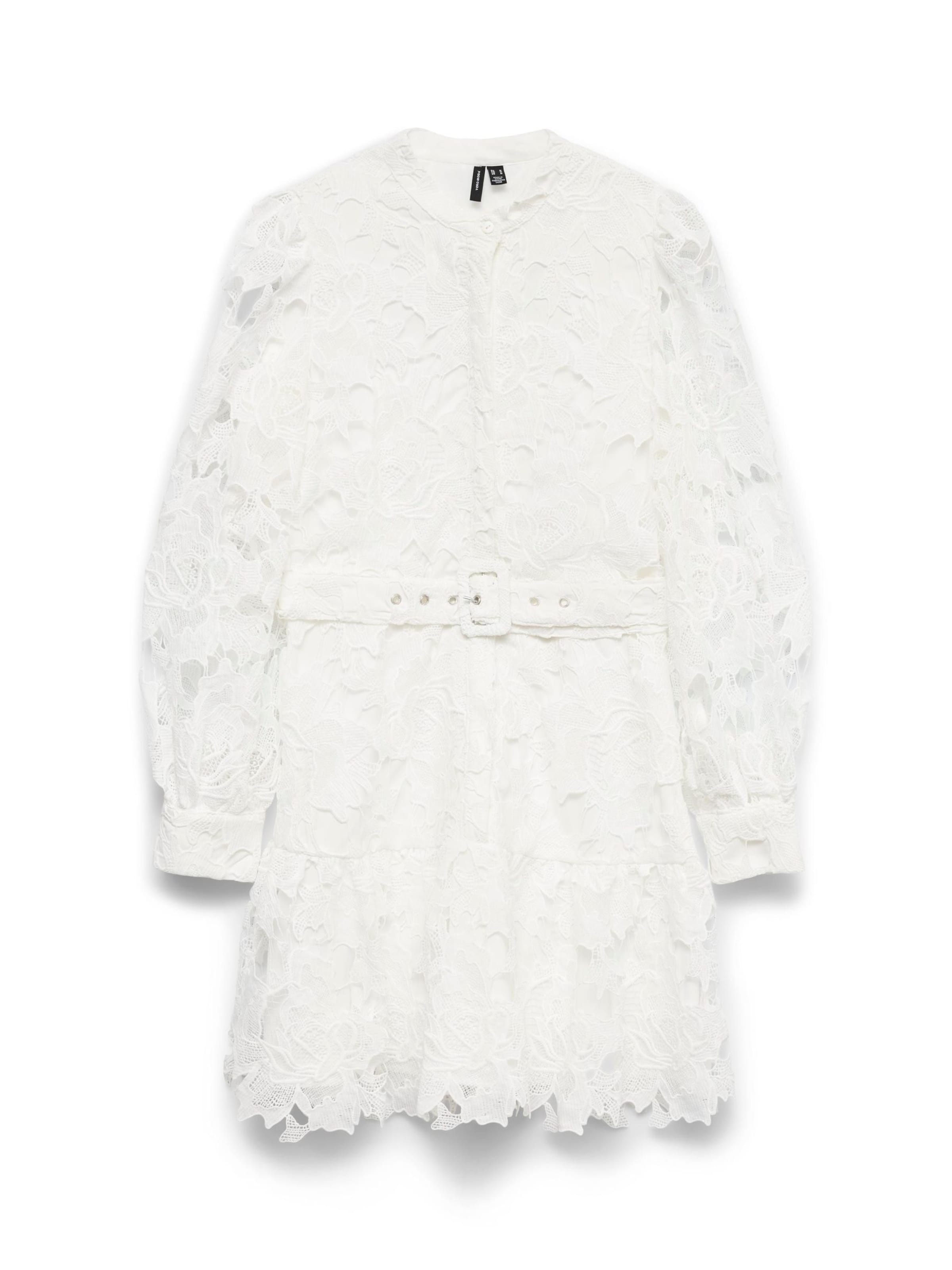 VERO MODA Blusekjole 'VMAriana' i hvid: forside