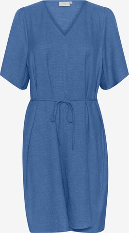 Kaffe Jurk 'Elise' in Blauw: voorkant