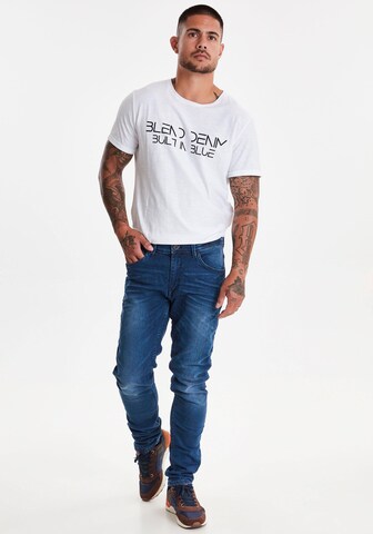 Coupe slim Jean 'Jet' BLEND en bleu