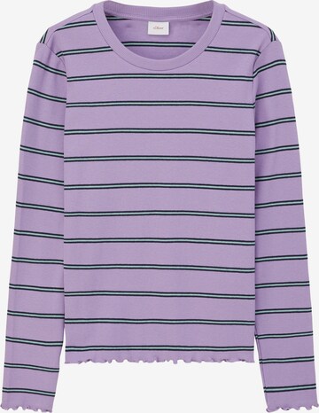 s.Oliver Shirt in Purple: front