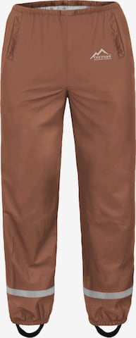 normani - Pantalón funcional ' York ' en marrón: frente